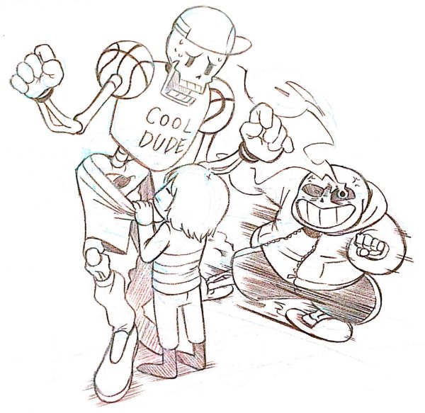 Папирус рисунок карандашом