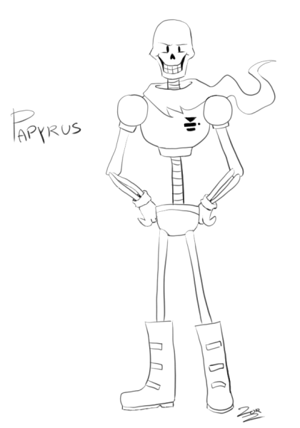 Папирус для срисовки