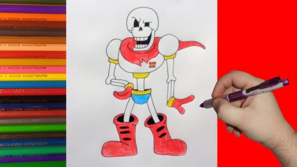 Папирус арт карандашом