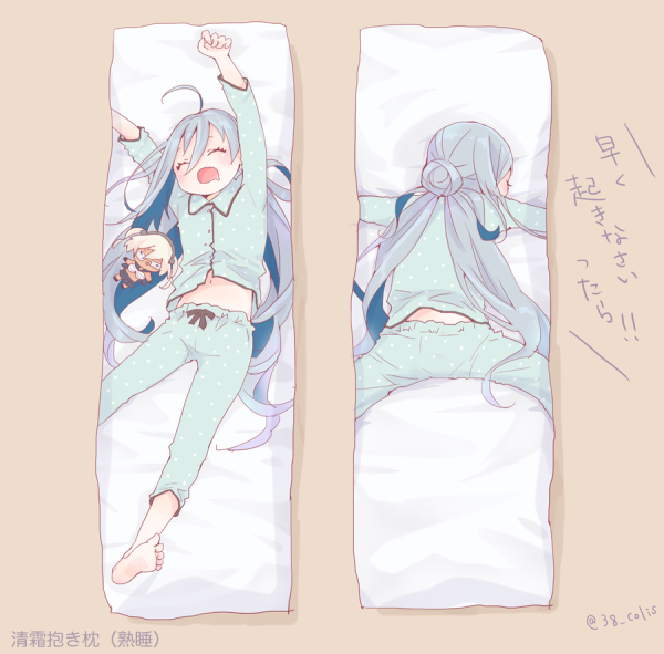 Дакимакура референс