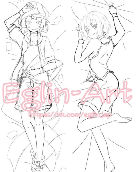 Позы для дакимакуры