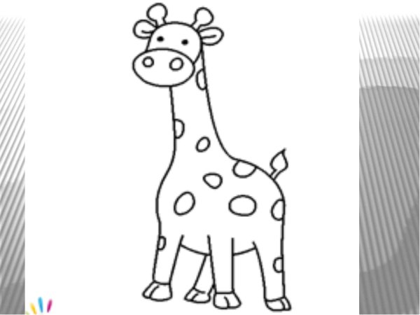 Методика рисования жирафа