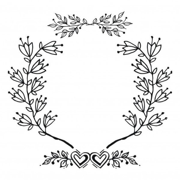 Лаванда венок