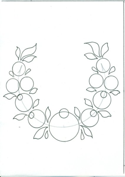 Шаблоны Городецкой росписи