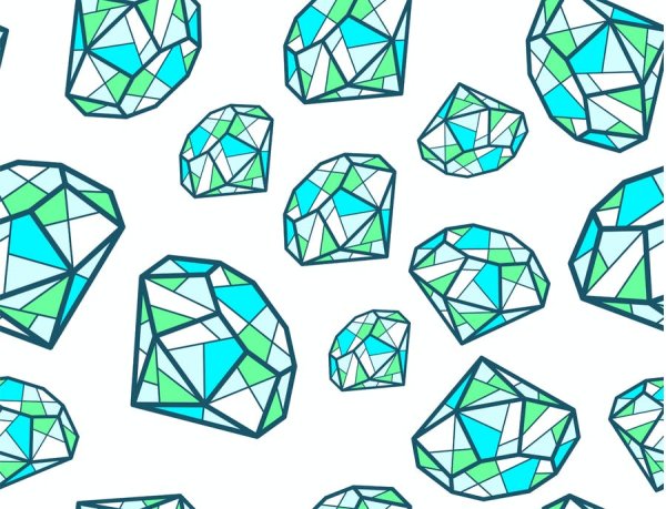 Изумруд Векторная Графика