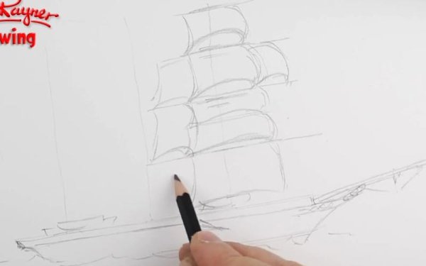 Как научиться рисовать красивые корабли?