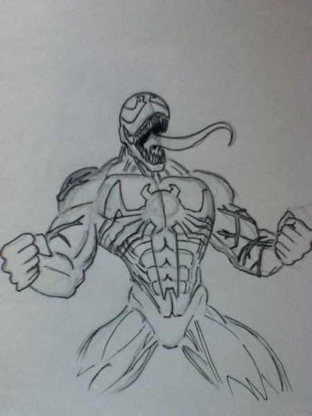 Веном Карнаж срисовки
