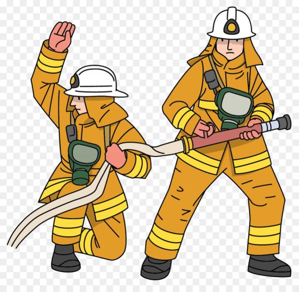 Пожарник мультяшный