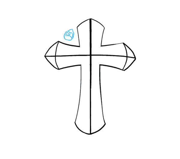 Крест для рисования