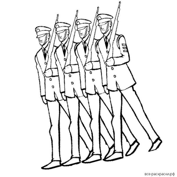 Иллюстрация к маршу деревянных солдатиков