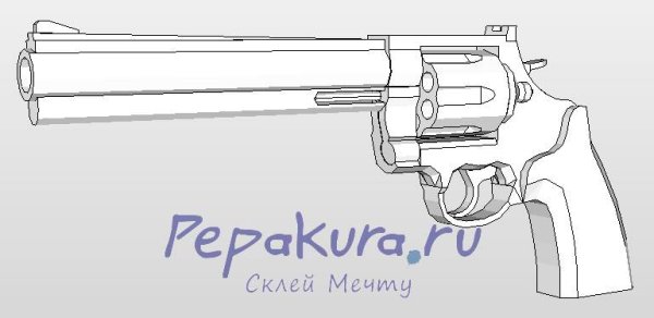 Colt Anaconda чертежи