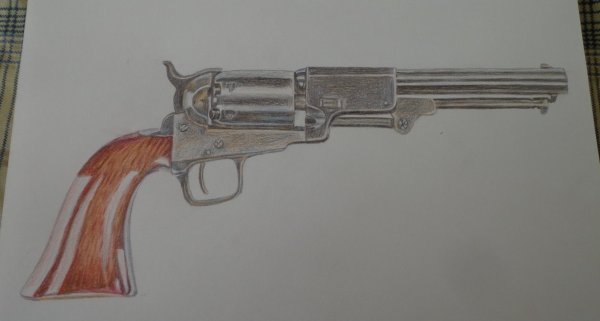 Кольт карандашом