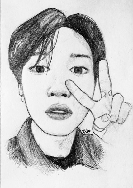 Портрет Чимина из BTS