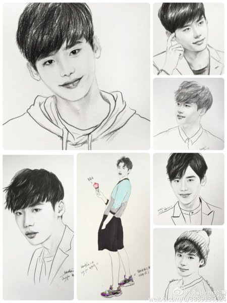 Ли Чон сок для срисовки