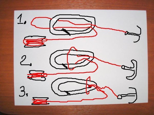 Узел для якоря лодки ПВХ