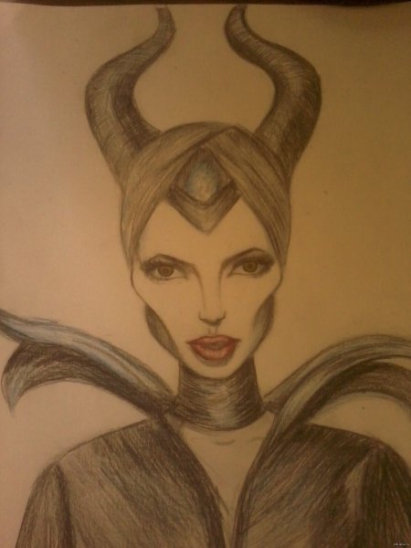 Малефисента рисунок