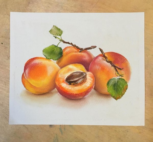 Абрикосы в живописи