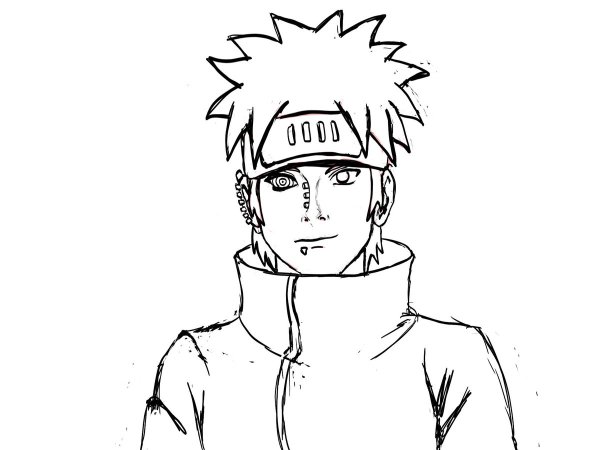Раскраски ЯХИККА Наруто