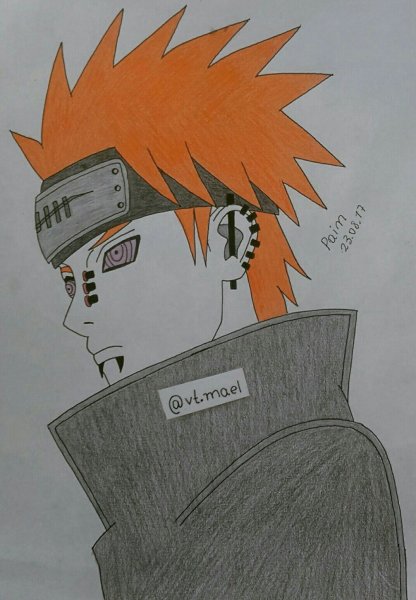 Пейн Яхико рисунок