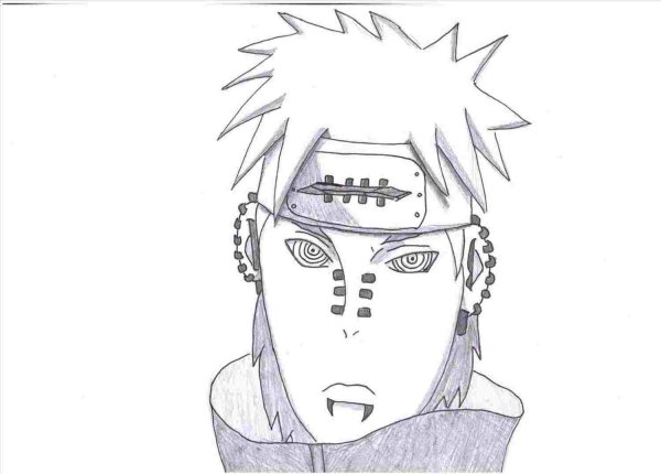 Рисунки аниме Наруто Пейн