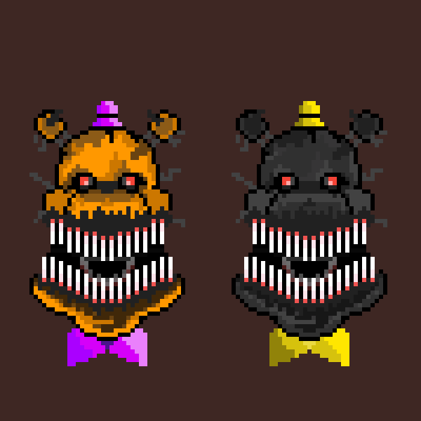 ФРЕДБЕР И спринг Бонни на сцене с движением