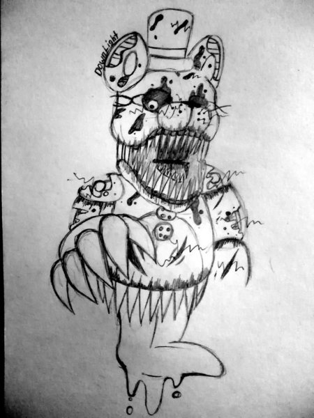 ФНАФ 4 Голден Фредди и СПРИНГТРАП