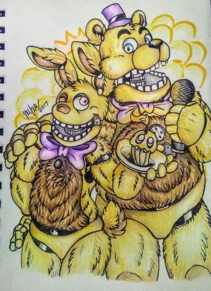 Рисунки ФНАФ 4