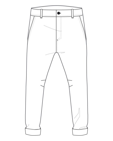 Штаны схематично