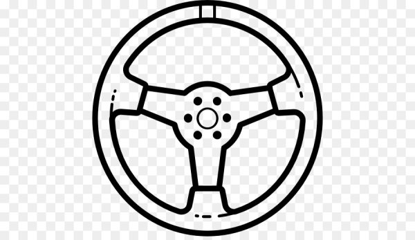 Руль раскраска для детей