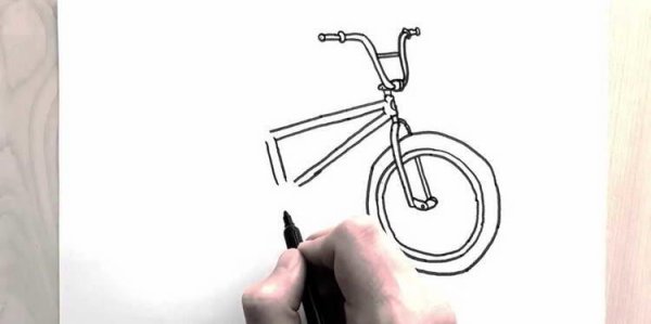 Пошаговый рисунок автомобиля