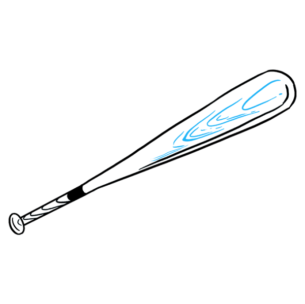 Бейсбольная бита рисунок