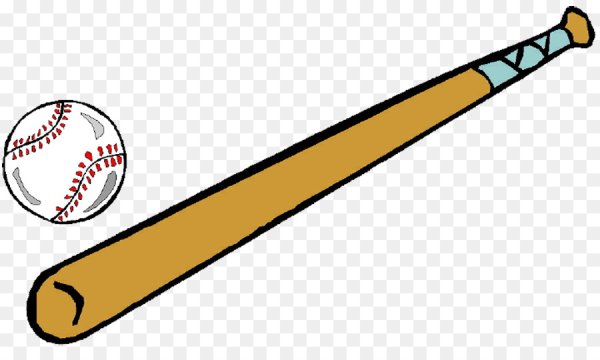 Бита для лапты на прозрачном фоне