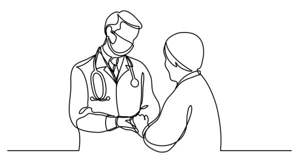 Раскраска профессия врач