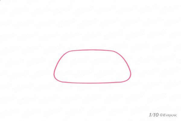 Мыло нарисовать поэтапно