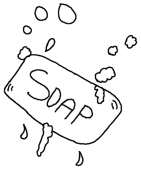 Нарисовать мыло