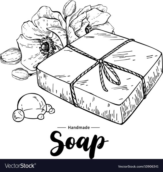 Черно белое мыло