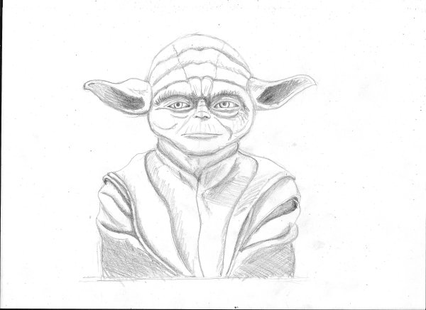 Маленький йода рисунок