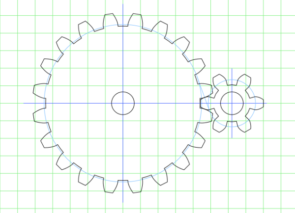 Шестерни для мангала чертеж