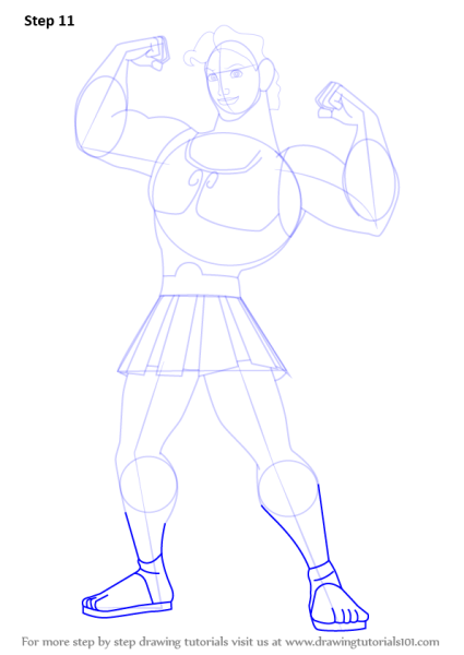 Геракл срисовать