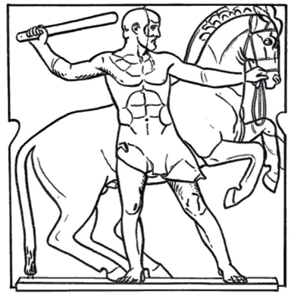 12 Подвигов Геракла кони Диомеда