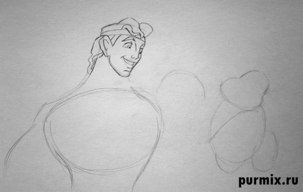 Нарисовать Геракла поэтапно