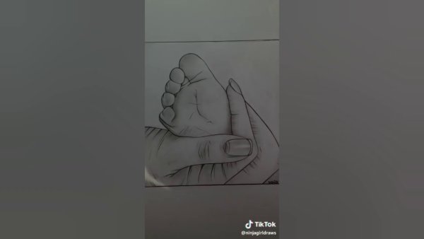 Срисовать рисунки из тик тока