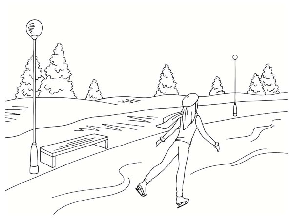 Каток карандашом