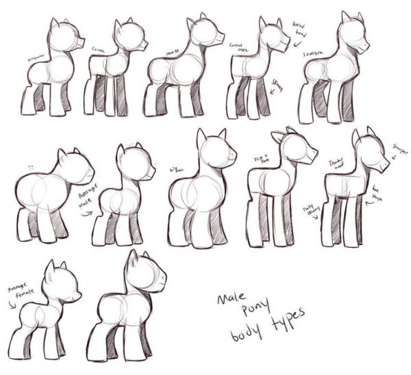 Пони для рисования