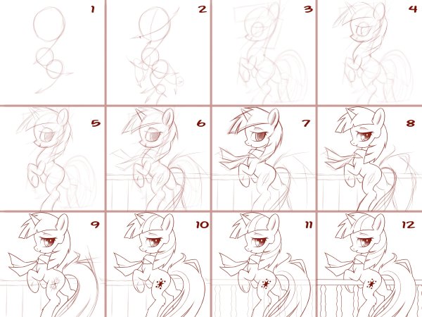 Приложение для рисования пони