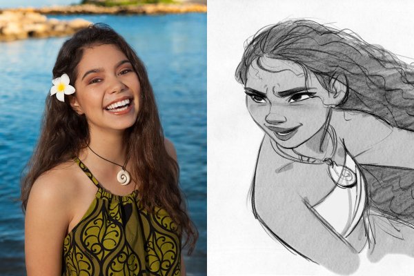 Моана прототипы героев