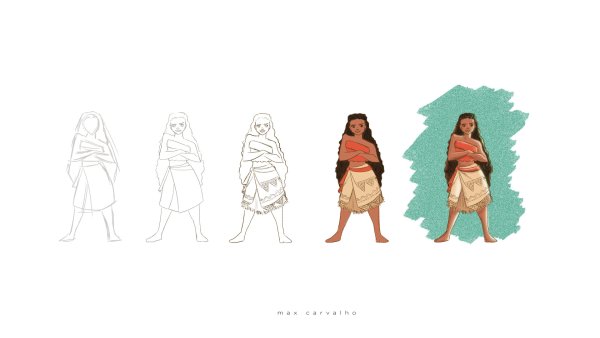 Моана артбук