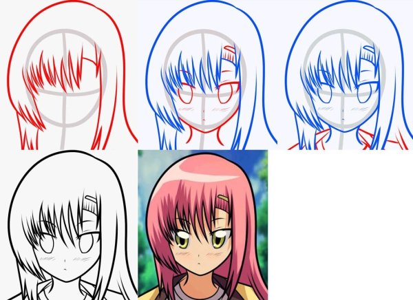 Аниме рисовка