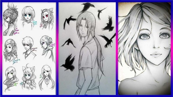 Уроки рисования манги