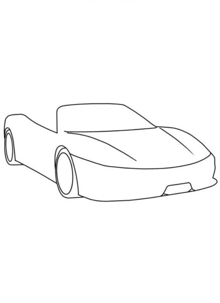 Суперкары карандашом